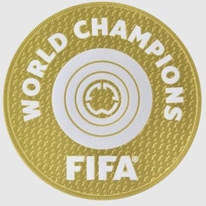 FIFA Club World Cup 2025 Champions Badge – Chelsea FC Gold Sleeve Patch – OFFICIAL Licensed Iron-On – Player, Adult, Youth Sizes