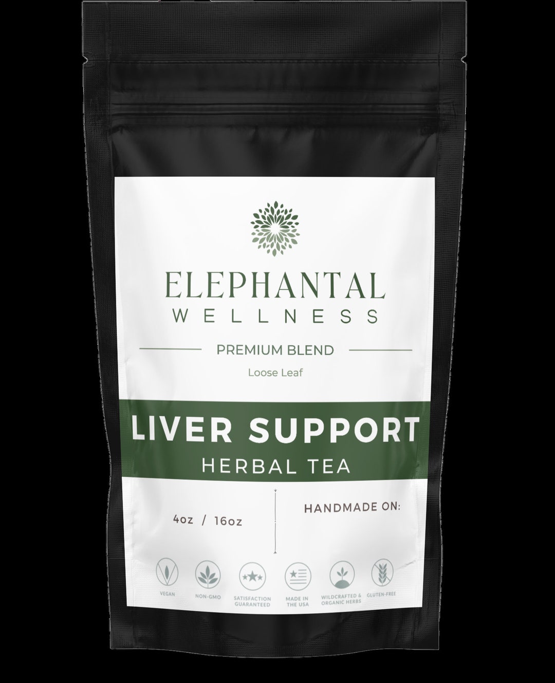 LIVER Support Herbal Tea, Heal Fatty Liver, Leaky Gut Help, Herbs to