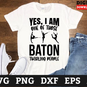Baton Twirling People Svg Files - Twirlers Svg, Majorette Baton Cricut Svg, Svg Files For Cricut