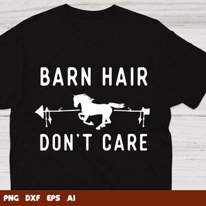 Barn Hair Dont Care Horse Svg, horse svg, horse clipart, horse cut file, horse silhouette, Svg Files For Cricut,Files For Commercial Use