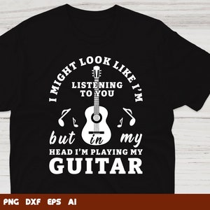 Guitar SVG, Acoustic Guitar Clipart, Electric Guitar Cut File, Musician SVG, Guitarist Cricut File, Music SVG, Digital Download