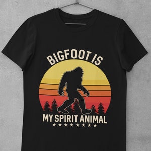 Bigfoot Is My Spirit Animal svg, sasquatch svg, yeti svg, clipart bigfoot, big foot svg, pliki Svg dla Cricut, pliki do użytku komercyjnego