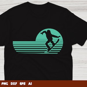 Retro Snowboard svg, snowboarding svg,snow goggles svg,snowboarder svg,winter sport svg, Svg Files For Cricut,Files For Commercial Use