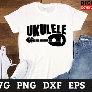 Ukulele Svg Files - Music Svg, Musical Instrument Cricut Svg, Svg Files For Cricut