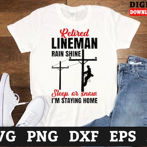 Retired Lineman Svg Files - Electrician Svg, Power Lineman Svg, Svg Files For Cricut