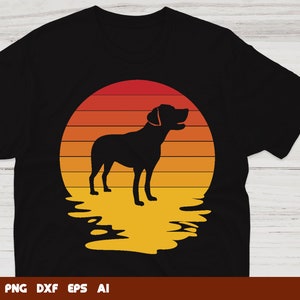 Retro Labrador Svg, labrador svg, labrador clipart, Svg Files For Cricut,Files For Commercial Use