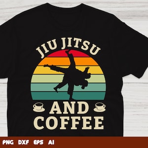 Jiu Jitsu And Coffee Jiu Jitsu Svg, jiu jitsu svg, jiu jitsu clipart, Svg Files For Cricut,Files For Commercial Use