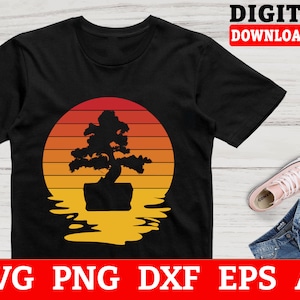 Bonsai Tree Svg Files - Bonsai Tree Png Files, Bonsai Svg Files For Cricut