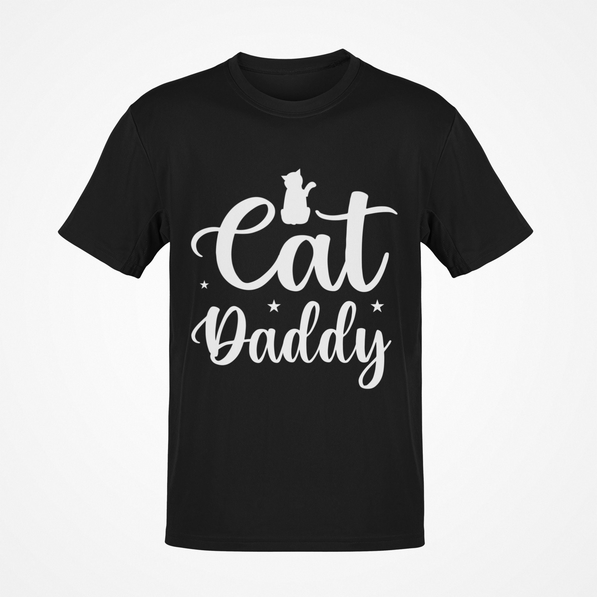 Cat Daddy Cat Svg Cat Svg Cat Silhouette Kitten Svg Svg Etsy