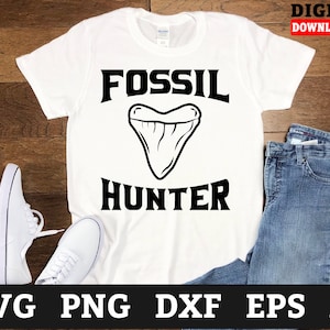Fossil Hunter Shark Tooth Svg Files - Shark Svg, Shark Teeth Cricut Svg, Svg Files For Cricut
