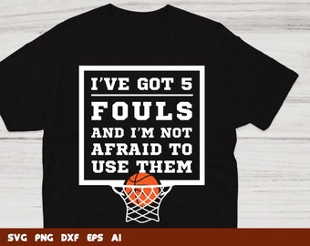 Basketball SVG Cut File - Funny Basketball Shirt Design - Sports SVG for Cricut & Silhouette - Basketball Coach Gift