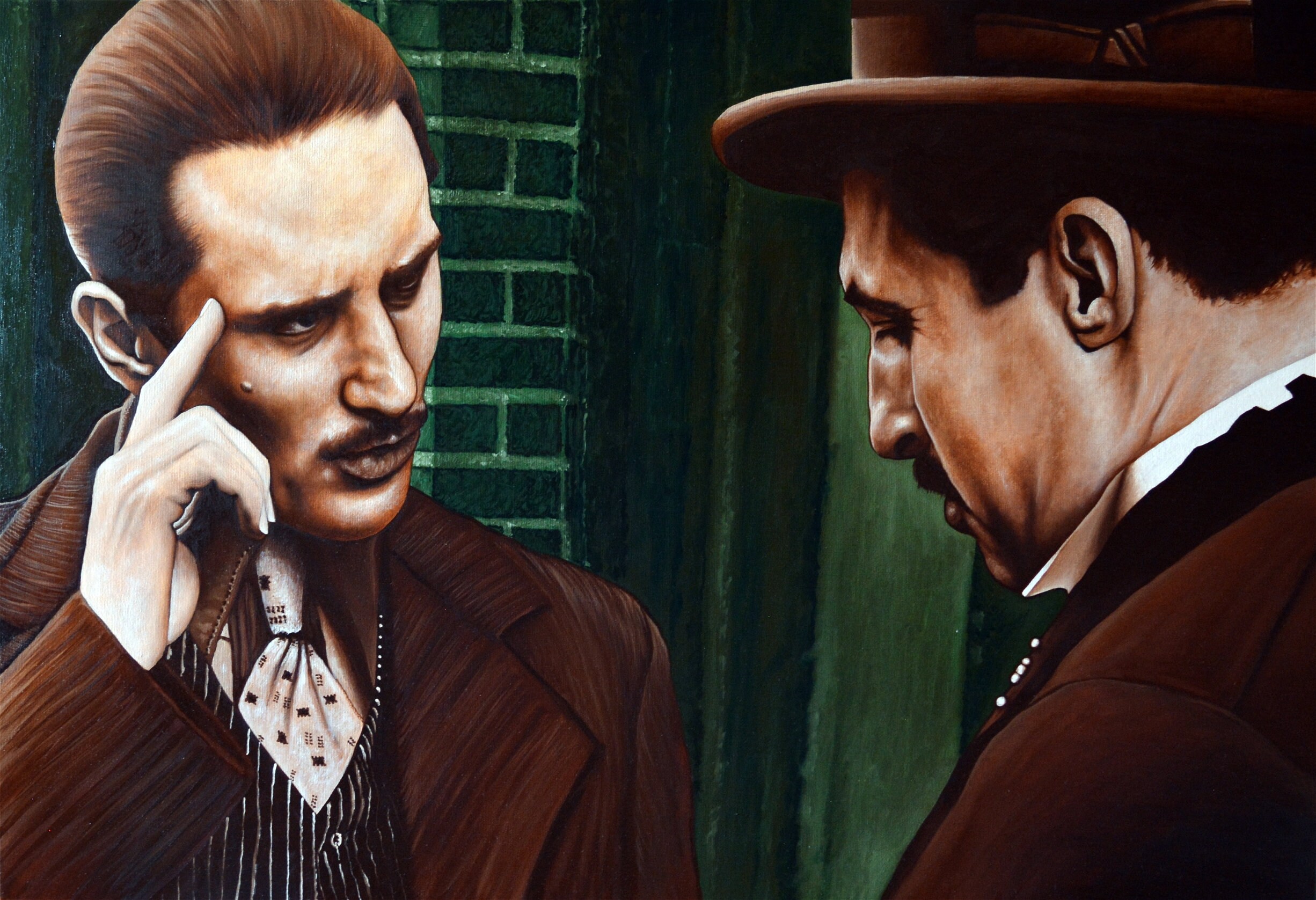 Godfather Al Pacino Robert De Niro - Etsy