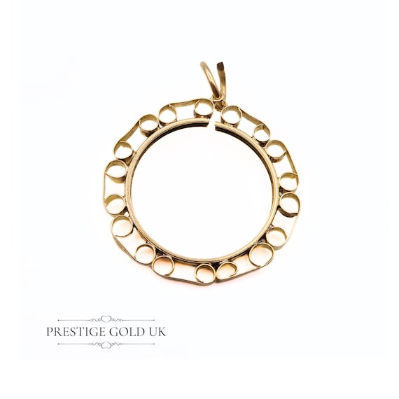 9ct gold hotsell sovereign necklace