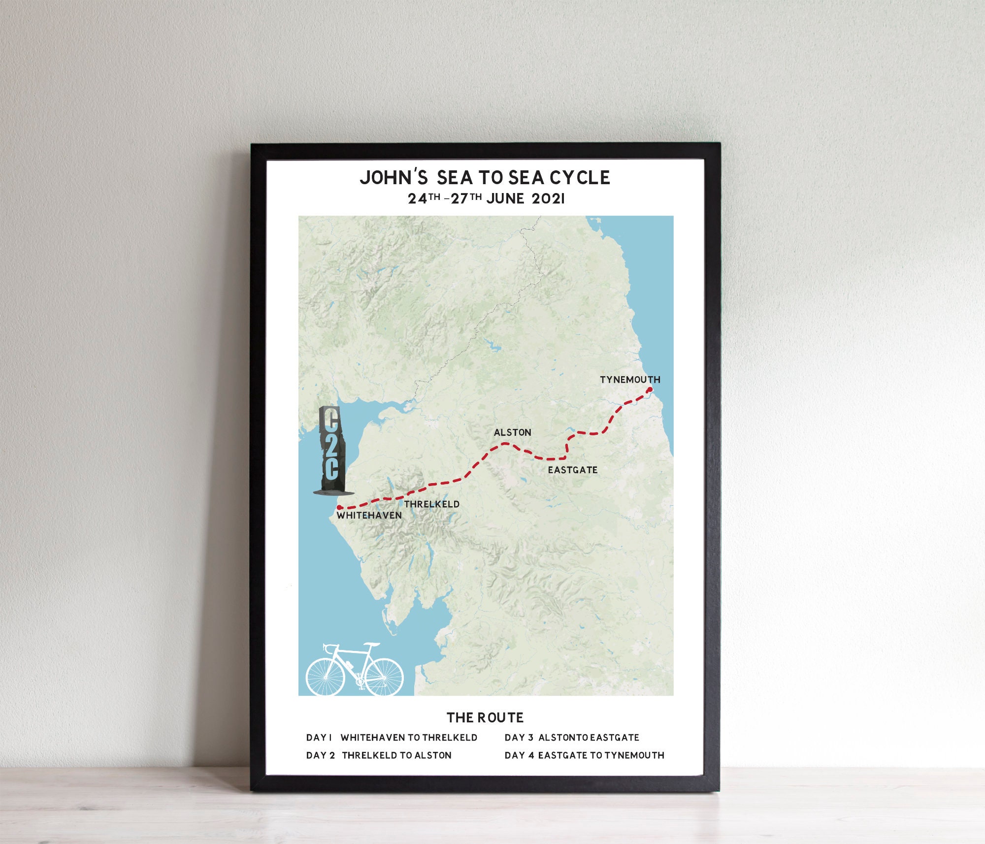 C2C Cycling Map Print Coast To Coast Cycle Route Cycling UK 58 OFF c2c-cycling-map-print-coast-to-coast-cycle-route-cycling-uk-58-off