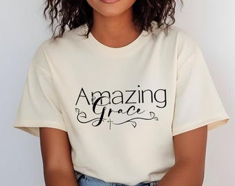 Amazing Grace Png, Digital Download, Faith Svg, Cricut Cut Files, Silhouette, Religious Svg, Cross Svg, Grace Svg, Valentine Day Gifts.