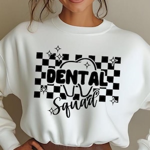 Esquadrão Odontológico Png, Sublimação Dentária, Assistente Dentário, Ortodontista Png, Arquivo de corte para Cricut, Silhueta, Dentista Quadriculado Png, Higienista.