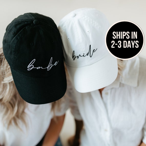 Bachelorette Party White Bride Hat Gift 