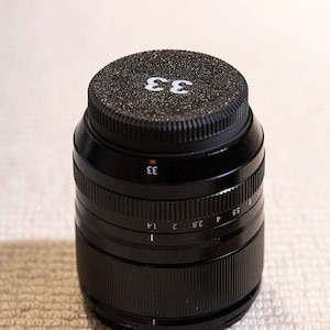 Customisable Camera Lens Rear Cap - Nikon, Canon, Fuji, PL, Sony