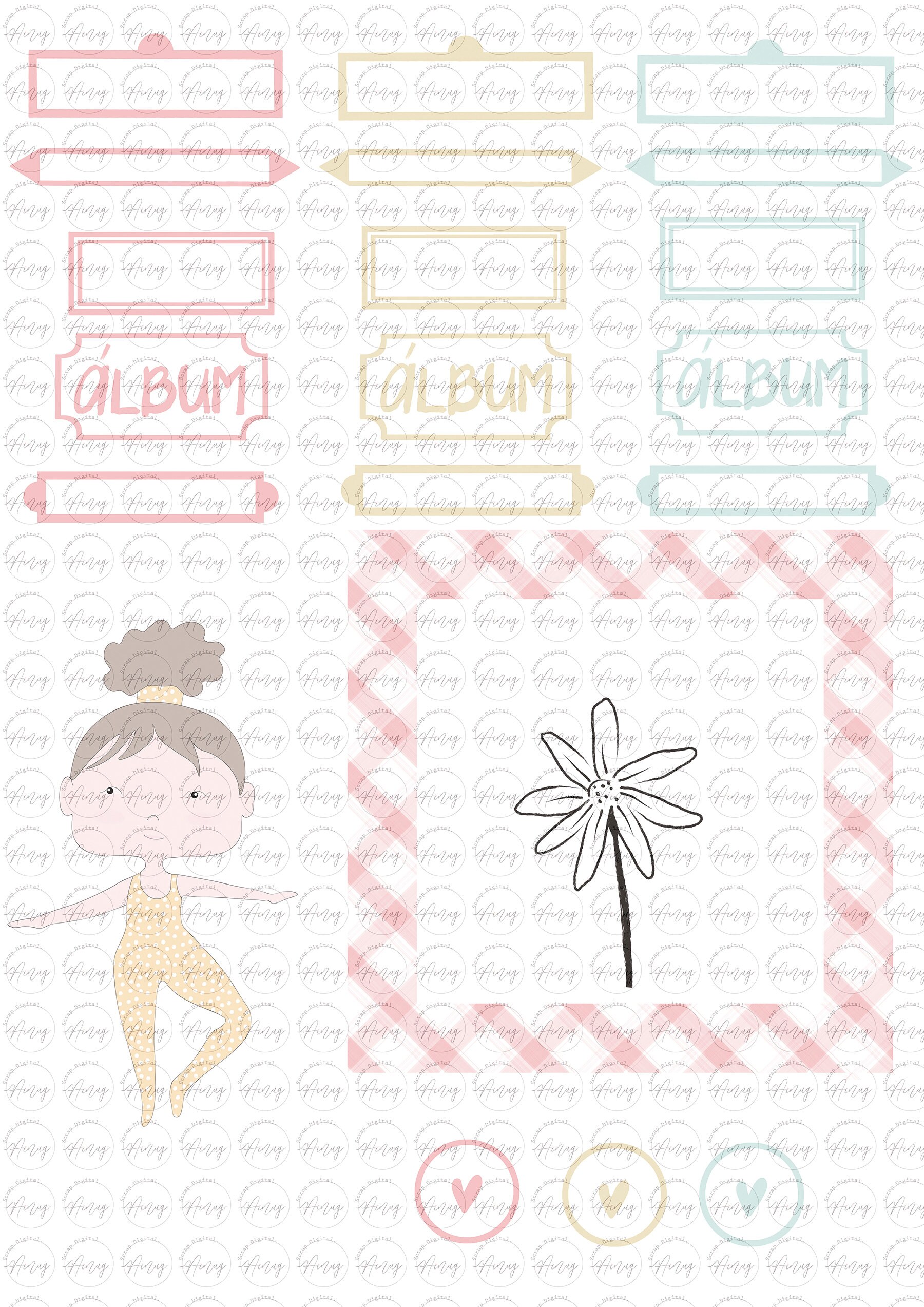 Printable Scrapbook Papers - Etsy