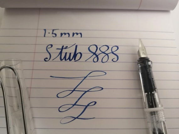 How to do Calligraphy with a Fountain Pen 