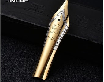 Fountain Pen Nib For Jinhao 159/X450/X650/X750, Iridium tipped Gold Medium Nib