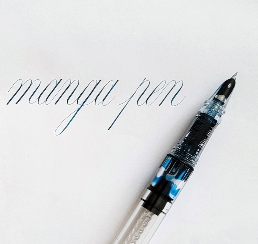 Super Flex Wet Noodle Fountain Pen Flex Nib Manga Fountain Pen