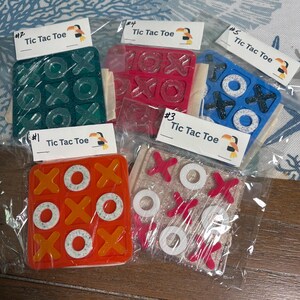 Tic Tac Toe Game/Resin tic tac toe/Travel game