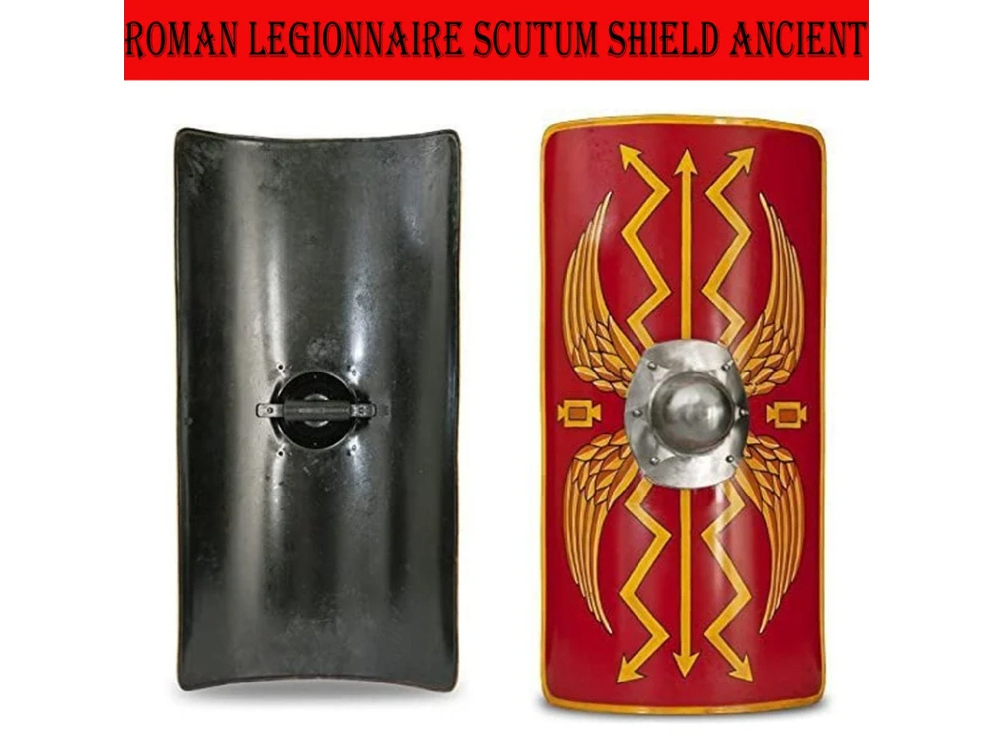 ancient roman shields