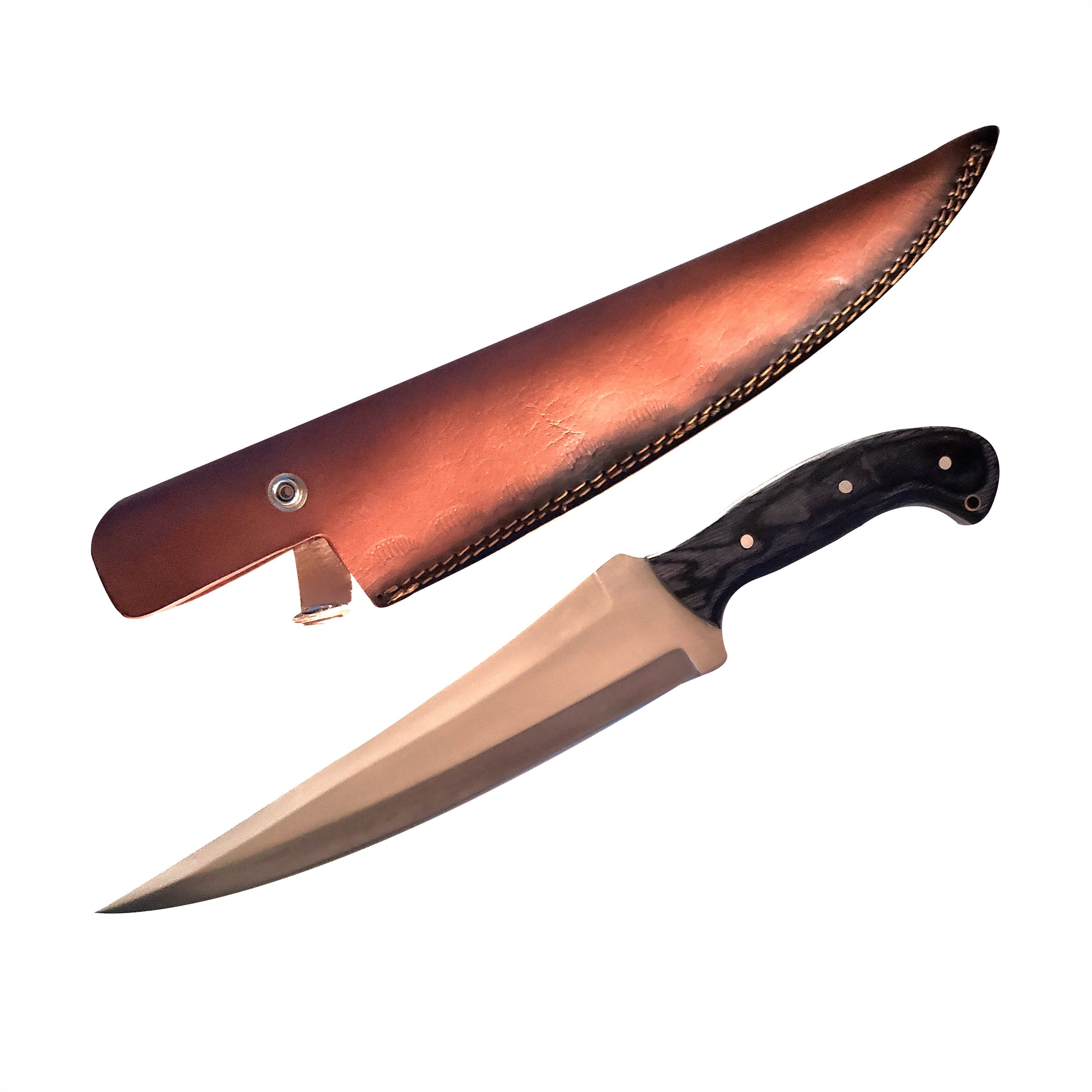 Custom Handmade Full Tang Outdoor Knife Hunting Fishing Etsy