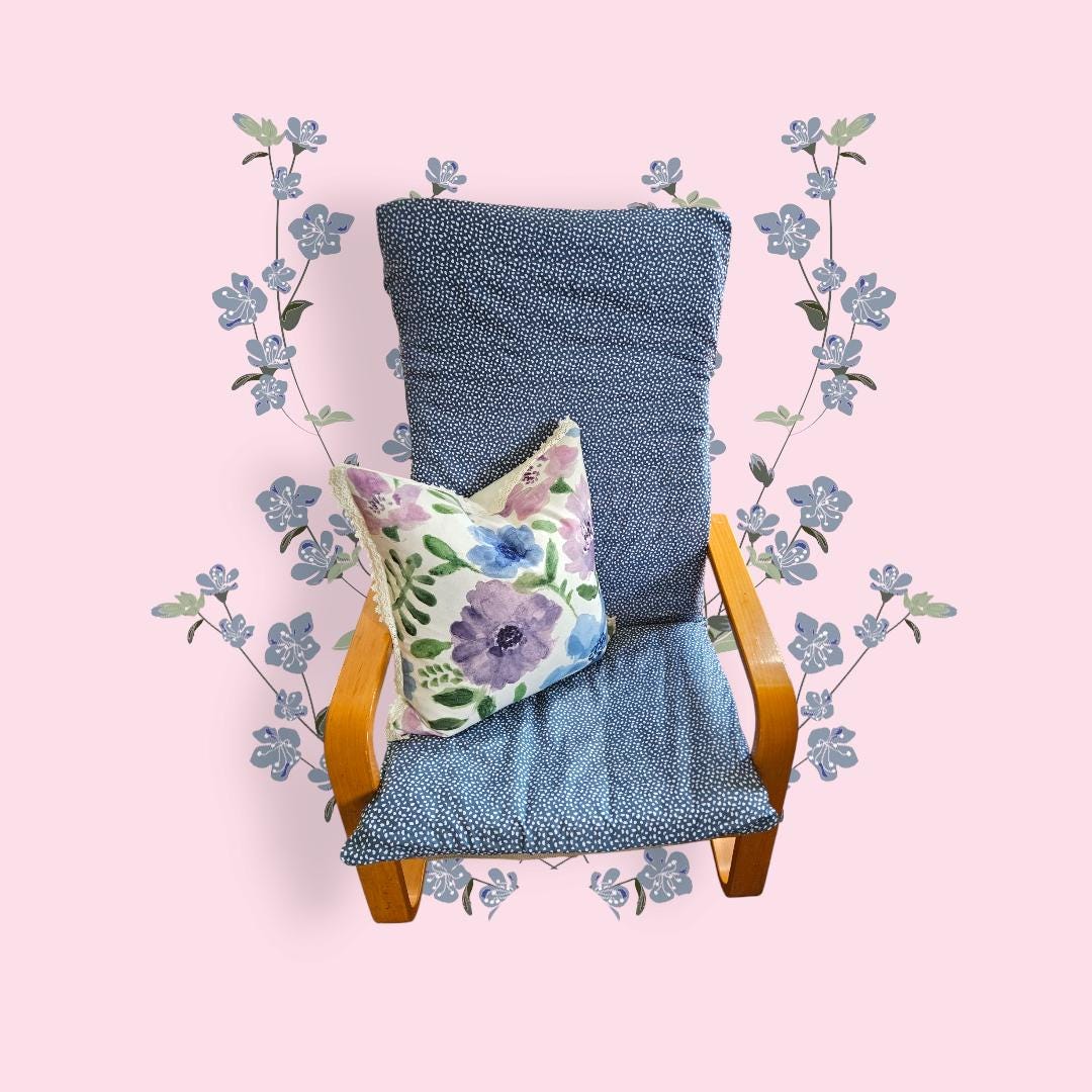 Flower Pello Cover Design Ikea Chair Covers