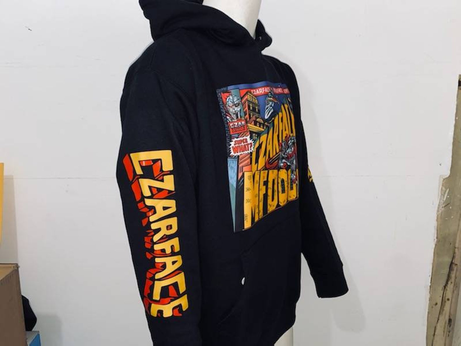 MF Doom X Czarface say What Hoodie Unisex S5XL Etsy