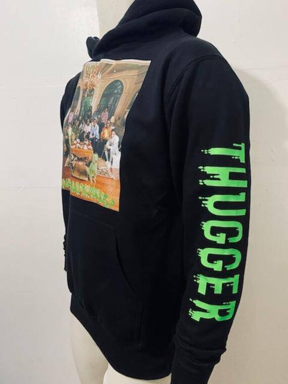 young thug and gunna Slime Language embroidered hoodie