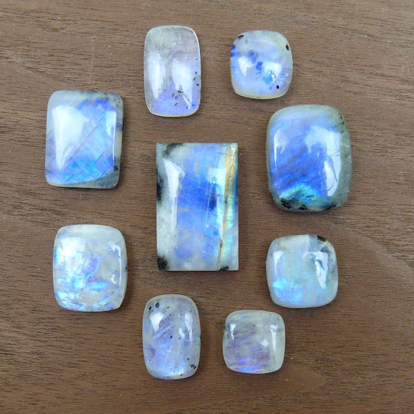 Moonstone Cabochon || Square