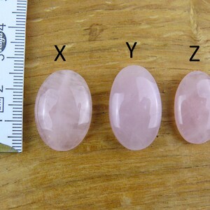 Rose Quartz Cabochons || Oval image 10