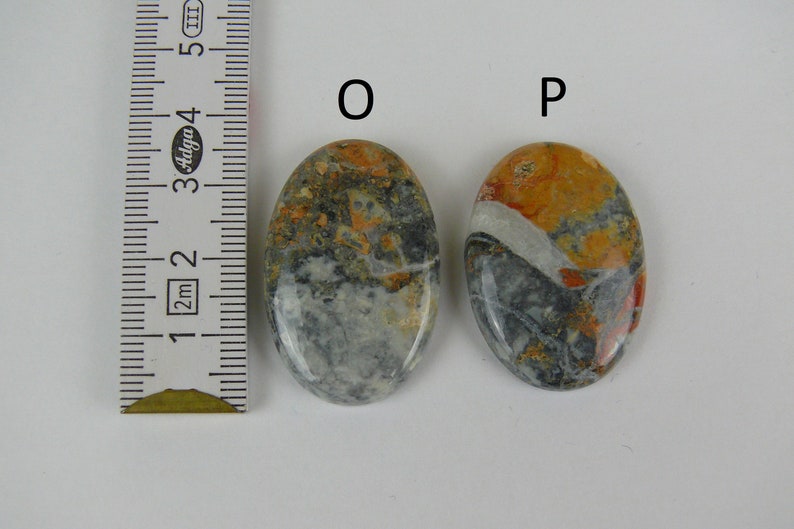 Maligano Jaspis Cabochons Oval Bild 9