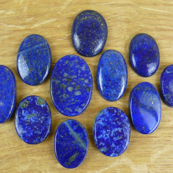 Lapis Lazuli Cabochons / Lapislazuli || Oval