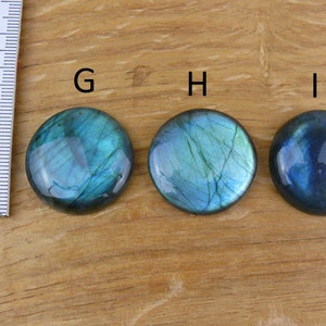 Labradoriet cabochons Rondom afbeelding 4