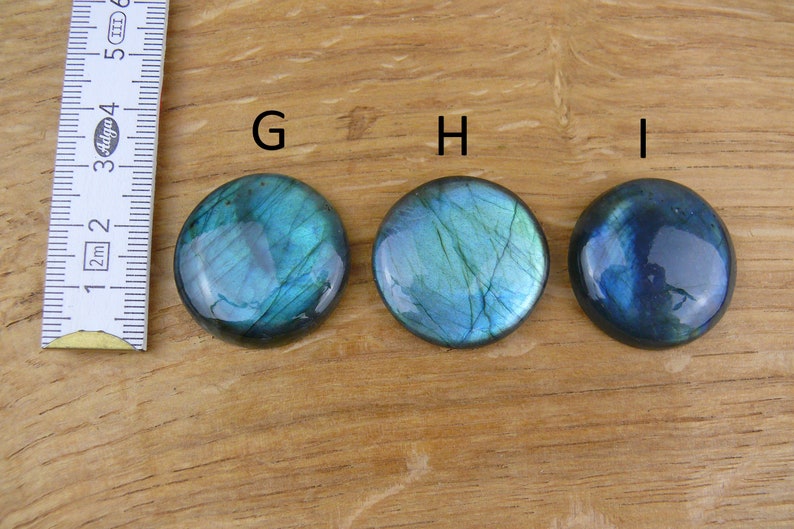 Labradoriet cabochons Rondom afbeelding 4