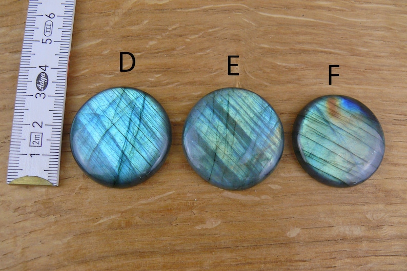 Labradoriet cabochons Rondom afbeelding 3