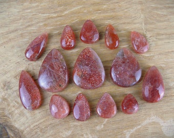 Sonnenstein Cabochons || Teardrop / Tropfenform