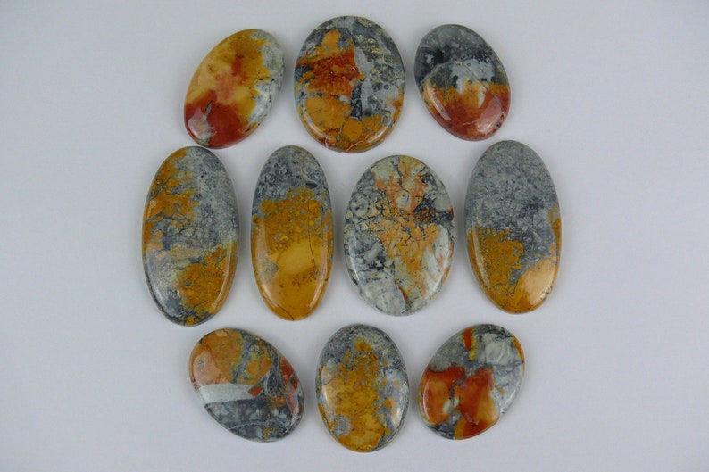 Maligano Jaspis Cabochons Oval Bild 1