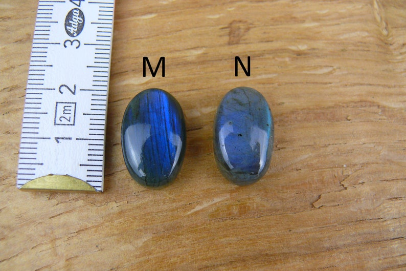 Blauer Labradorit Cabochons Oval Bild 8