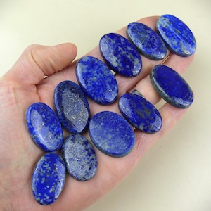Lapis Lazuli Cabochons / Lapis Lazuli || Oval