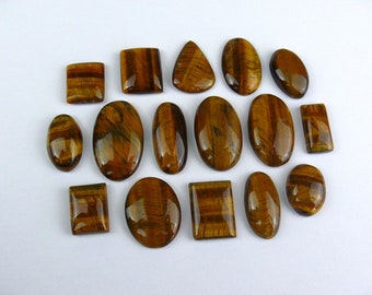 Tigerauge Cabochons || Oval / Viereckig / Tropfen