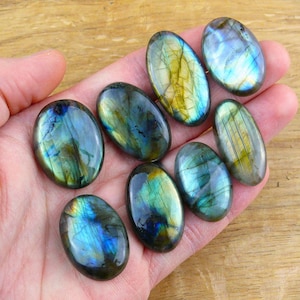 Labradorit Cabochons || Oval