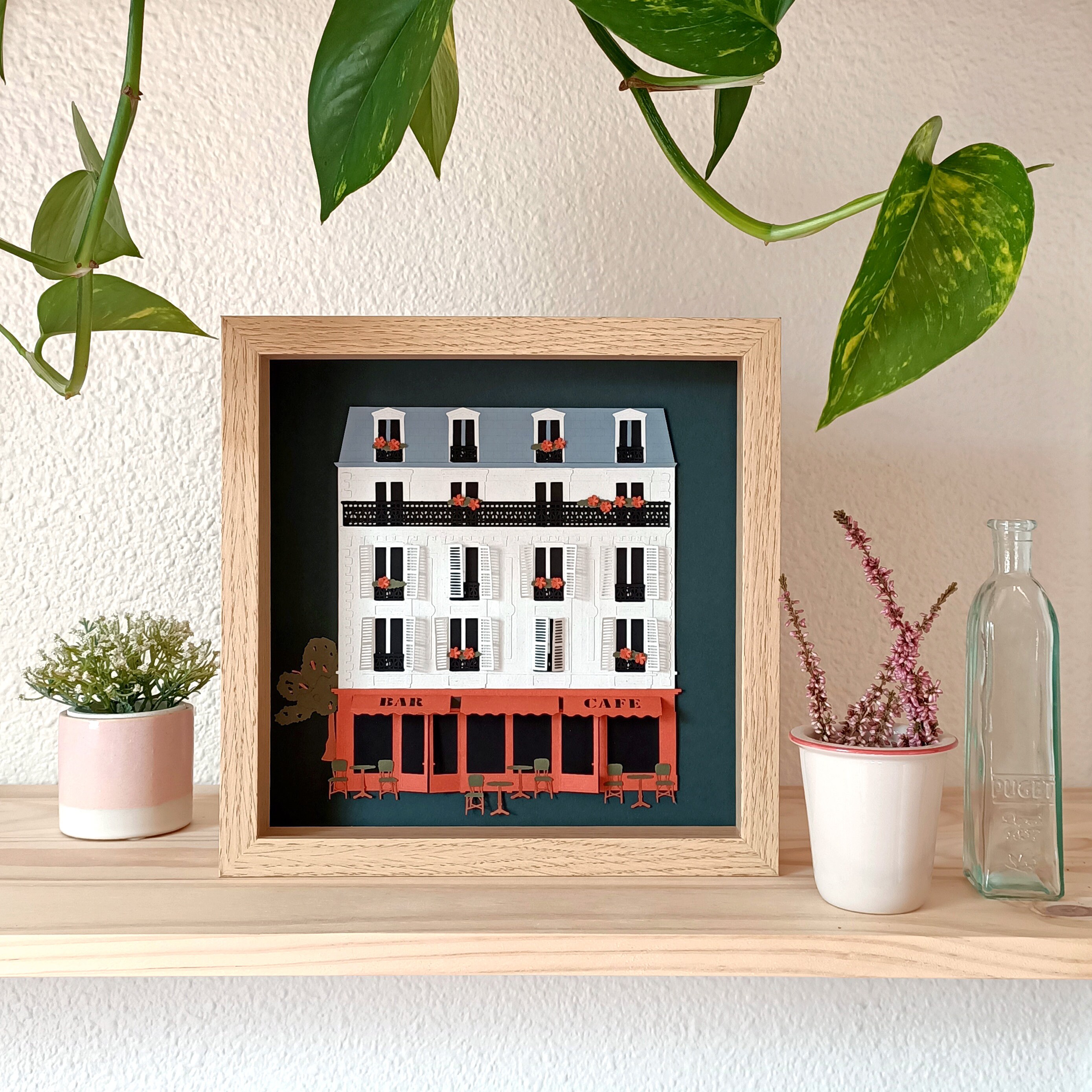 Paris - Collages Papiers Découpés