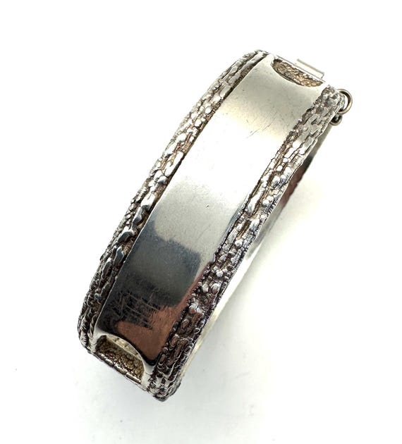 Vintage Chunky Solid Silver 1978 Hallmark Bark Ef… - image 2