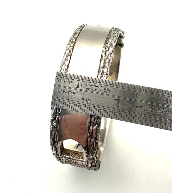 Vintage Chunky Solid Silver 1978 Hallmark Bark Ef… - image 9