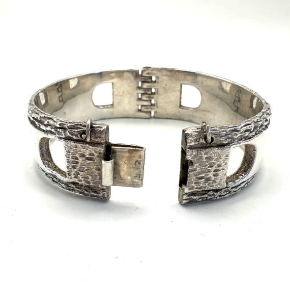 Vintage Chunky Solid Silver 1978 Hallmark Bark Ef… - image 8