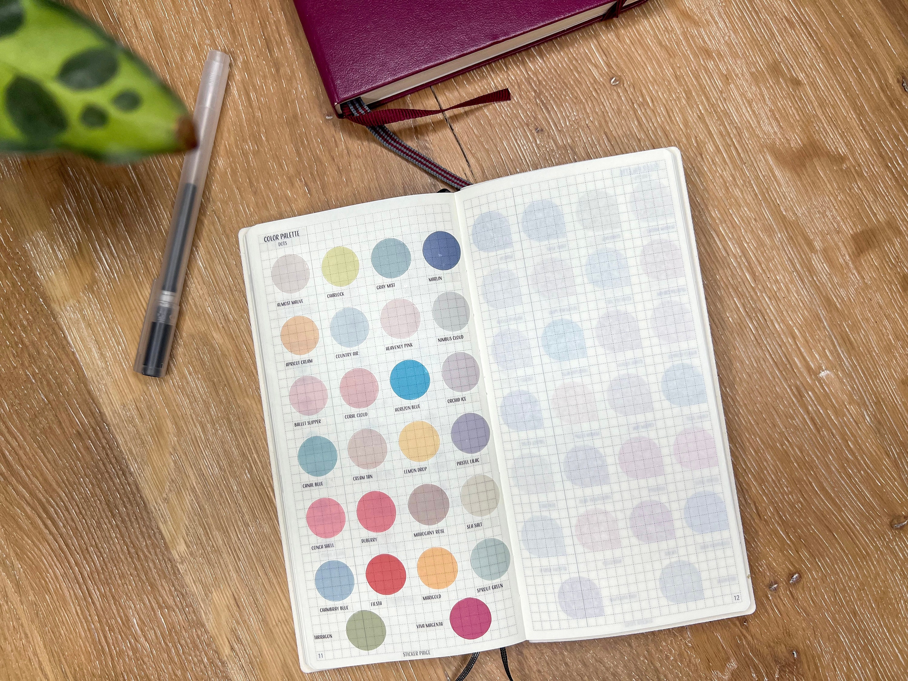 DOTS Planner Stickers | Minimalist Planning | Circle Stickers ...